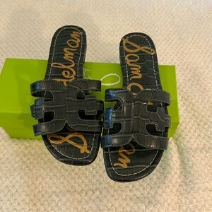 Sam Edelman forest green sandal